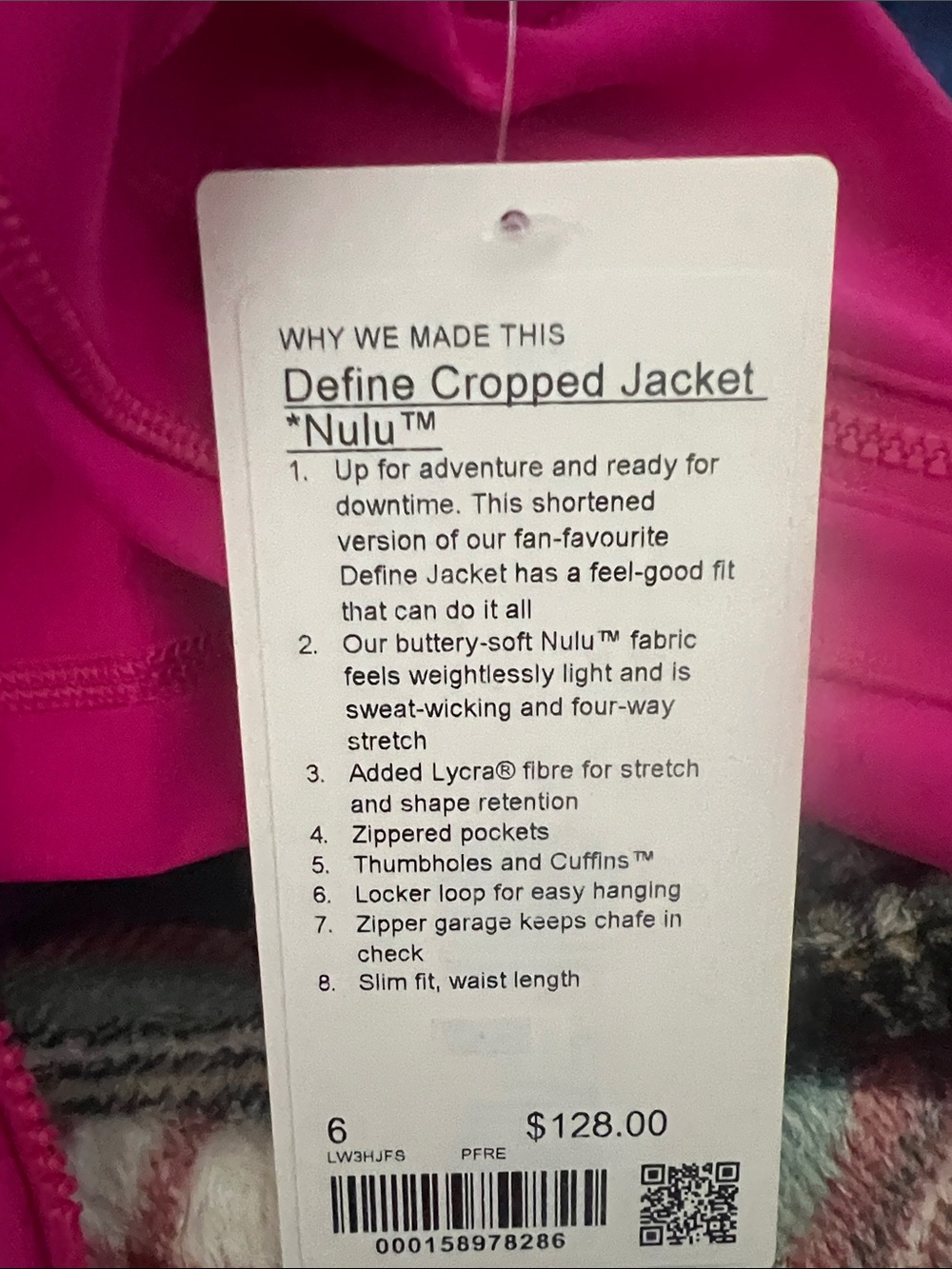 Define cropped jacket - Picture 2 of 2